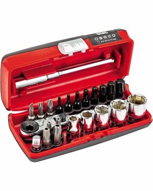 Assortimento con bussole esagonali speciali X-Grip ed inserti per avvitatura X-Grip (23 pz)