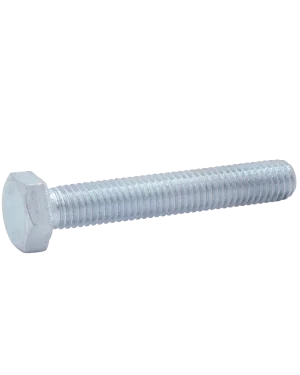 VITI METRICHE TESTA ESAGONALE INTERAMENTE FILETTATE PASSO FINE ZINCATE 10.9