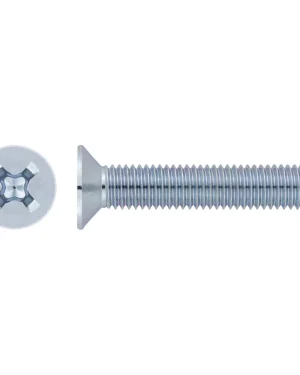 VITI PASSO METRICO TESTA SVASATA TAGLIO CACCIAVITE