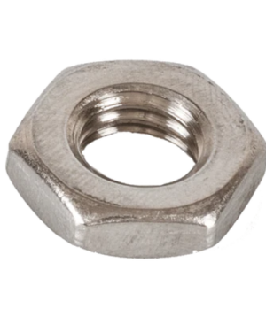 DADI ESAGONALI BASSI INOX A4