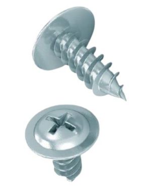 VITI AUTOFILETTANTI TESTA MEZZA TONDA ZINCATE