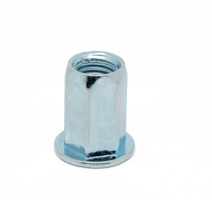 INSERTI FILETTATI ESAGONALI CON BATTUTA ZINCATI