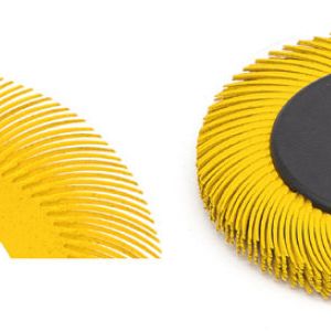 Spazzole radiali in plastica abrasiva