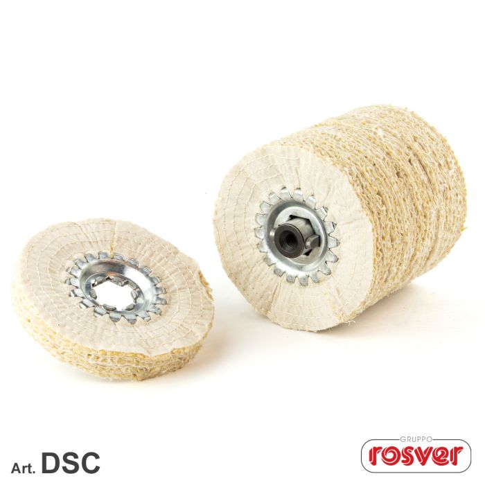 Ruota Sisal-Cotone DSC Ø100 F.19