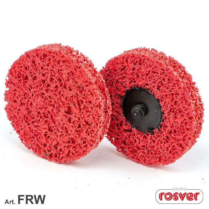 Dischi Red Cleaner a fissaggio rapido