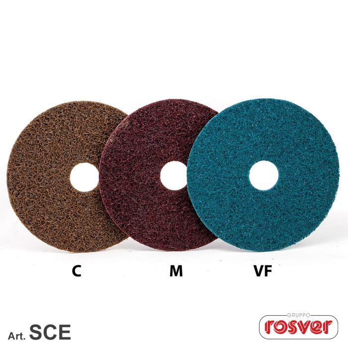 Dischi Scotch-Brite con Foro