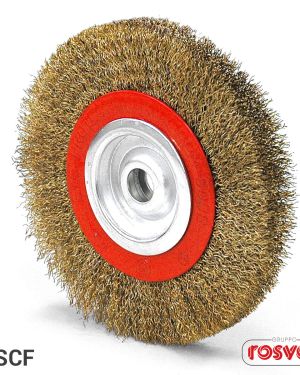Spazzole Circolari con Fili Ondulati