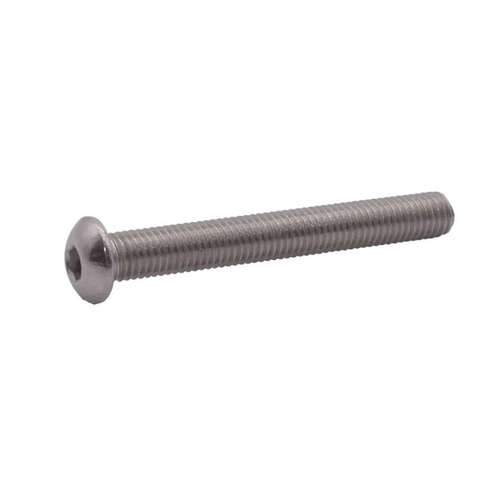VITI METRICHE TESTA BOMBATA ESAGONO INCASSATO INOX A4