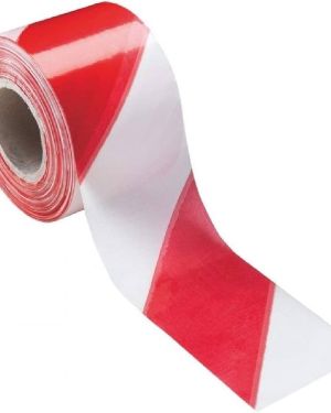 NASTRO SEGNALETICO 200M ROSSO/BIANCO