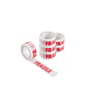 NASTRO ADESIVO BIANCO 50X66 Mt FRAGILE