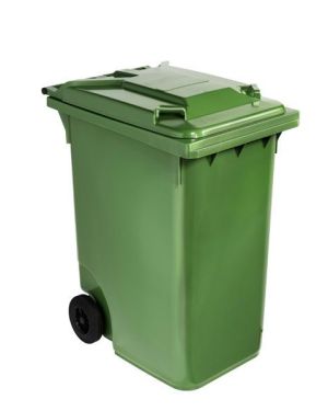 BIDONE PER RIFIUTI C/COPERCHIO LT120