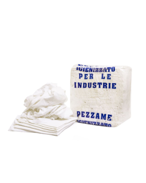 PEZZAME BIANCO SPUGNA IN BALLA PRESSATO 20Kg