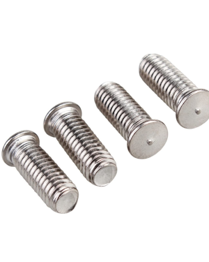 PRIGIONIERO A SALDARE INOX M6X10 AISI 316